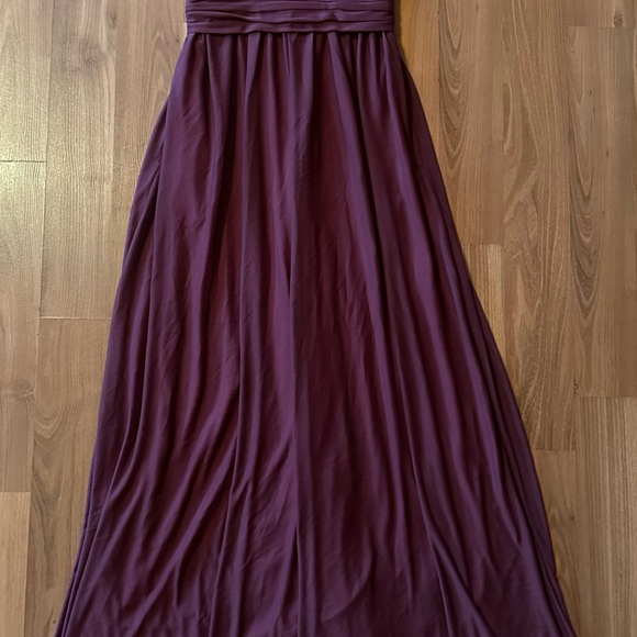 NWT Birdy Grey burgundy evening gown size small Wedding, Prom, Bridesmaid - Picture 7 of 13
